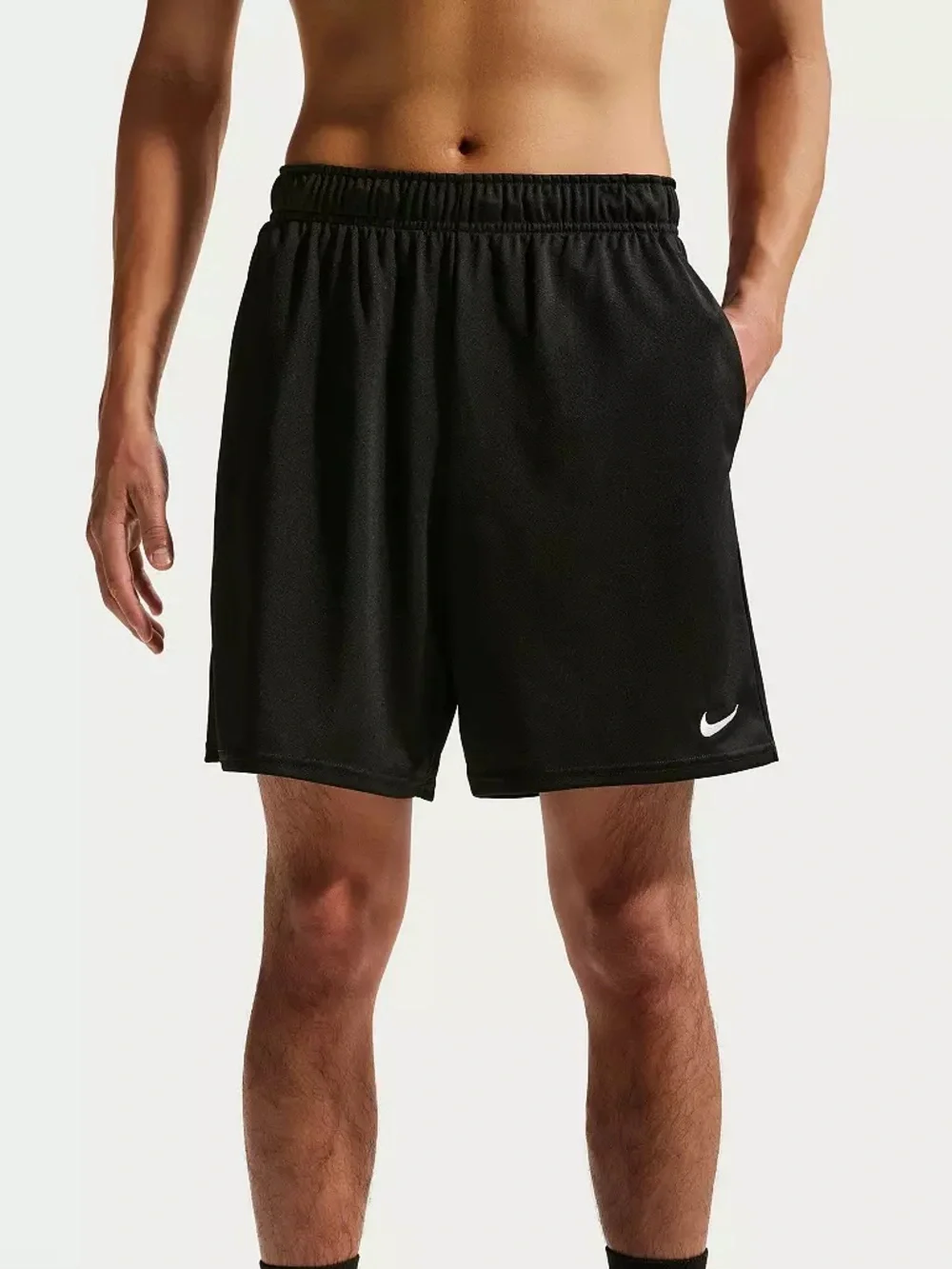 Nike Shorts Mens Large Black Dri-FIT Lined Running Athletic Gym Training Workout